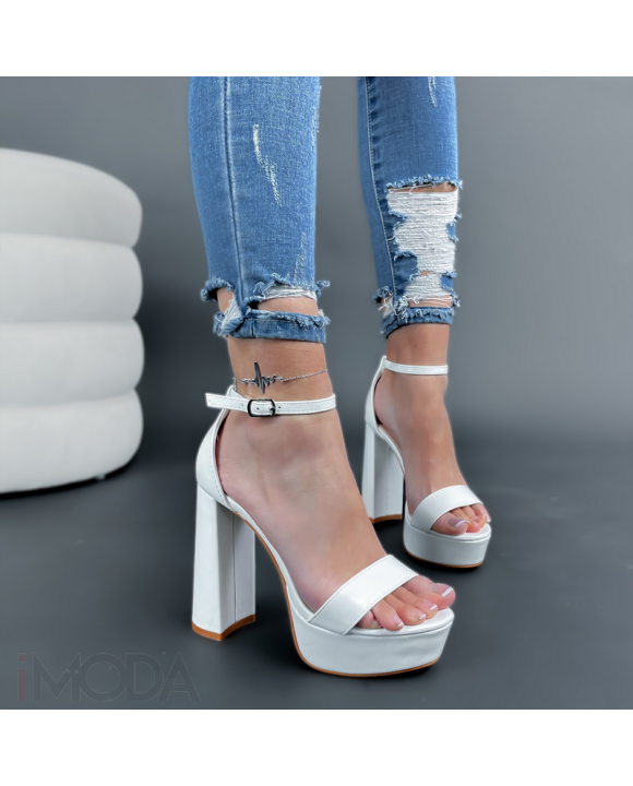 Biele sandále-301011-20