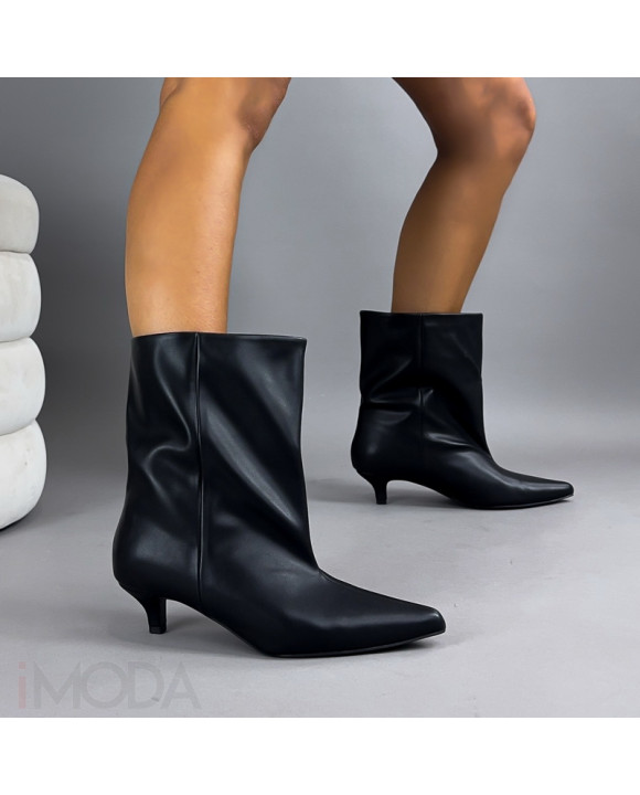 Čierne kotníkové čižmy-321292-20