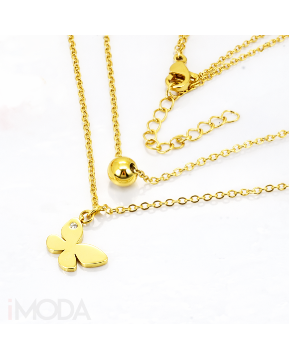 Dámsky náradelník s príveskom dvojitý-322206-20