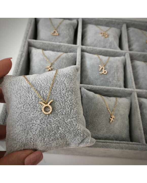 Dámsky oceľový náhrdelník Býk-291050-20