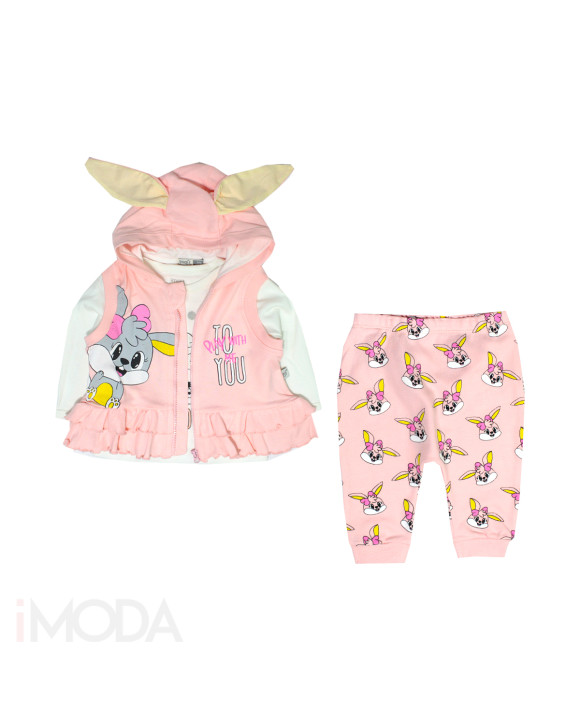 Detská lososová súprava s podtlačou zajaca-258232-20