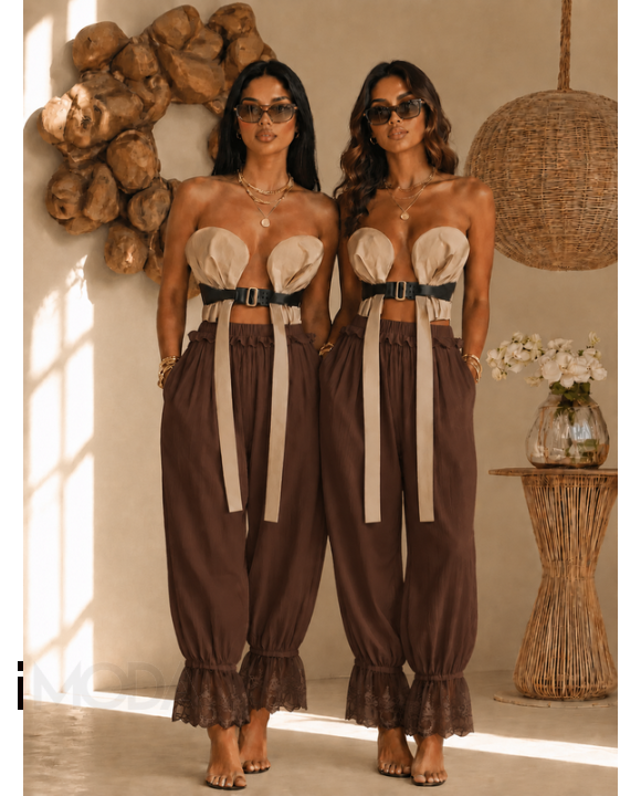 CHOCO čipkované nohavice ZOE-328196-20