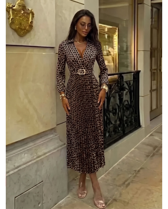 Šaty LUXIE s plisovanou sukňou-330375-20