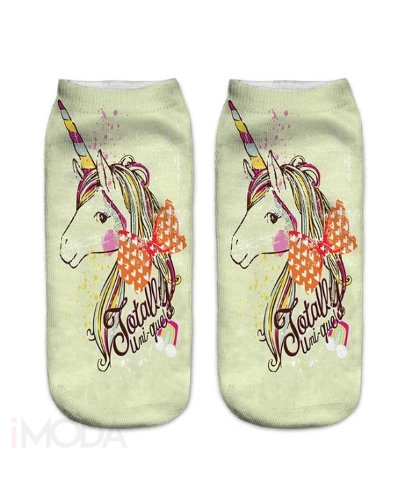 Ponožky jednorožec s 3D potlačou-220764-20