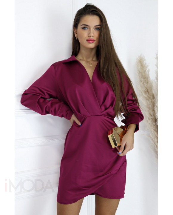 Ružové saténové šaty-278494-20