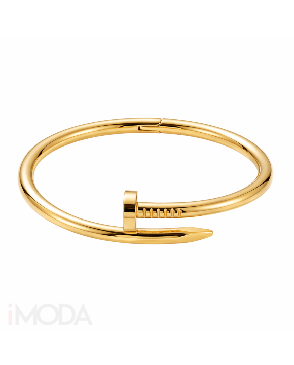 Pozlátený oceľový náramok klinec-290284-20