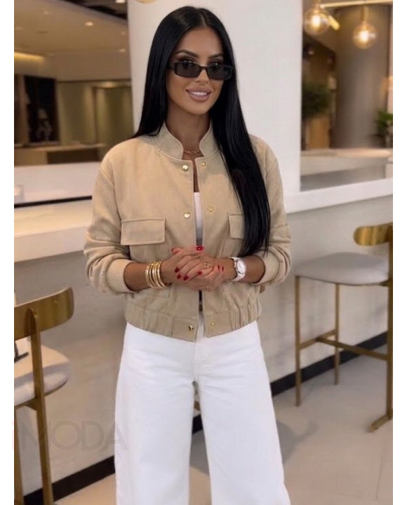 Béžová bombera-327125-20