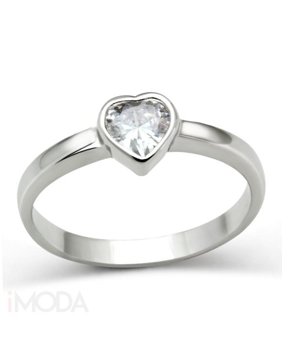Dámsky oceľový oceľový srdce-315304-20