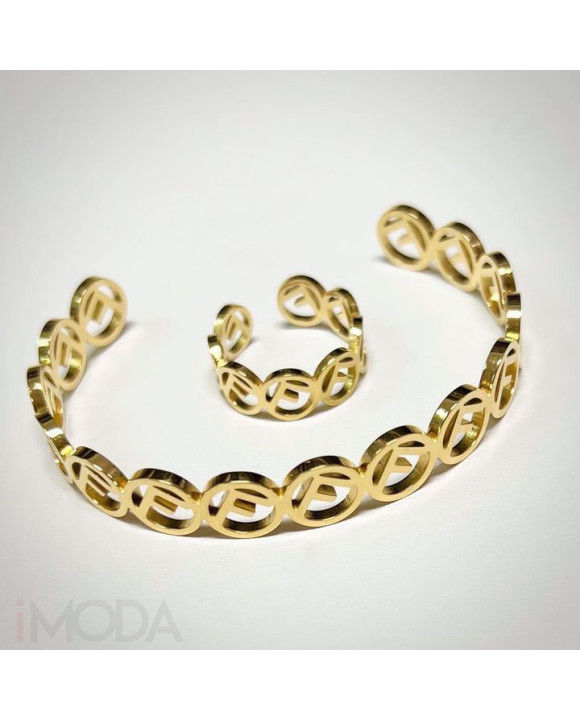 Dámska oceľová súprava-292483-20