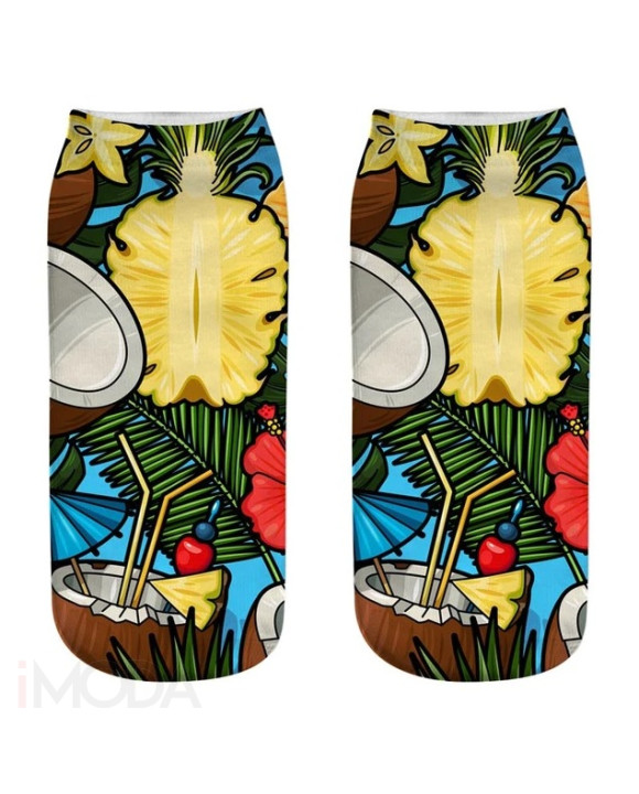 Ponožky s 3D potlačou Ananás-221269-20