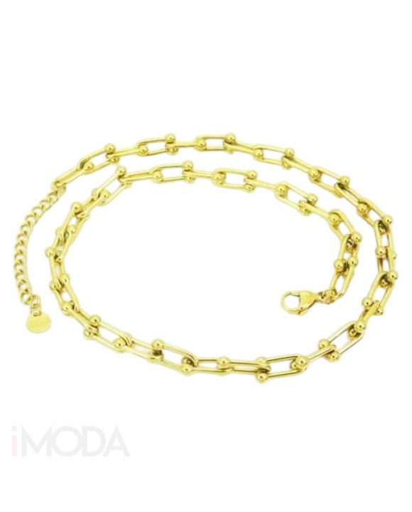 Oceľová retiazka pozlátená-311976-20