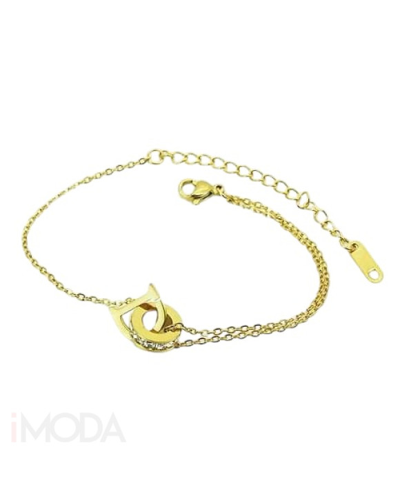 Dámsky oceľový náramok s príveskom-311795-20