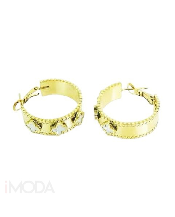 Dámske oceľové náušnice polkruhy-312021-20