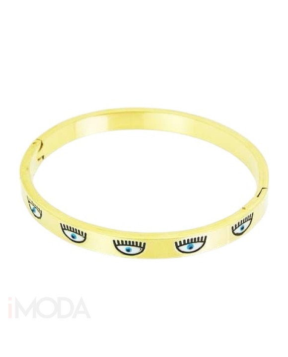 Dámsky oceľový náramok Evil eye-311711-20