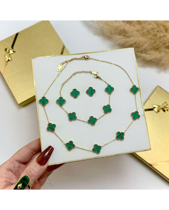 Dámska oceľová súprava s krabičkou-295607-20