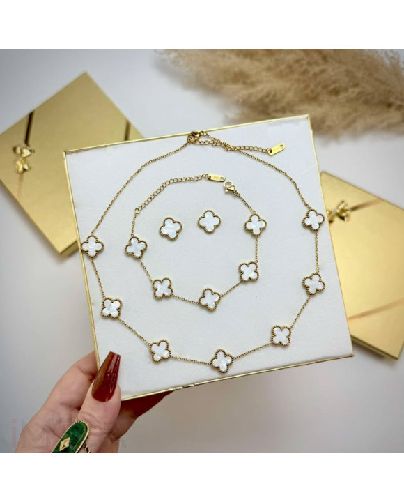 Dámska oceľová súprava s krabičkou-295608-20