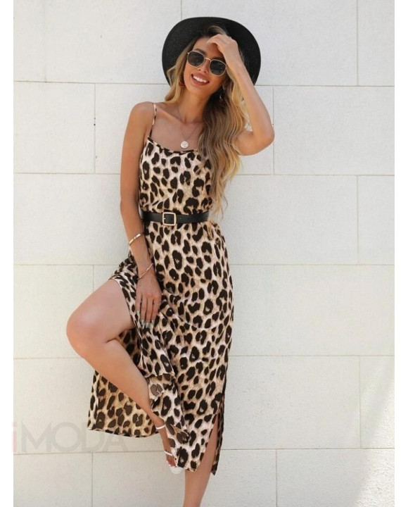 Hnedé leopardie šaty-302464-20