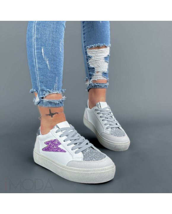 Bielo-strieborné tenisky-300983-20