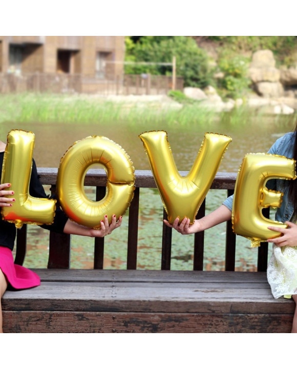 Set zlatých balónov LOVE-157515-20