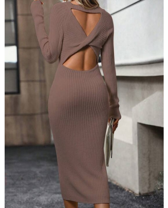 Pletené purple šaty-297225-20