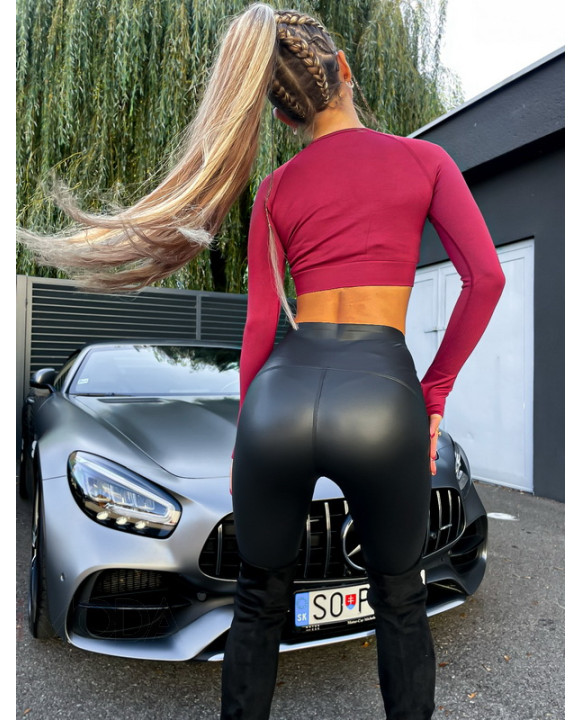 Čierne koženkové legíny-276846-20