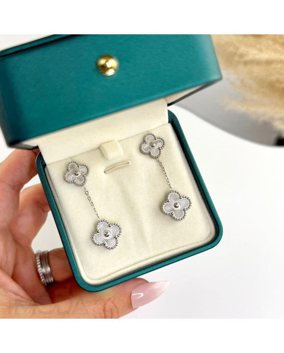 Dámske oceľové náušnice visiace-321546-20