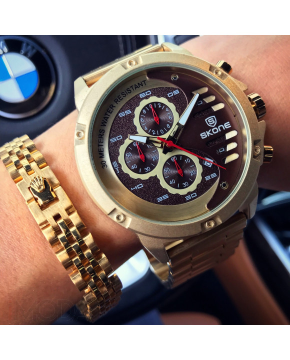 Pánske pozlátené hodinky-171633-20