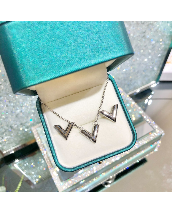 Dámska oceľová súprava-273007-20