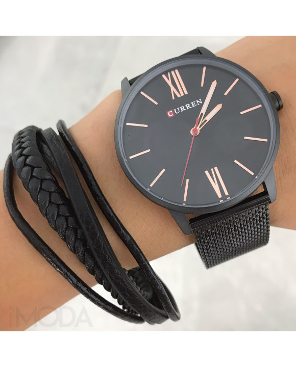 Pánske čierne hodinky-157480-20