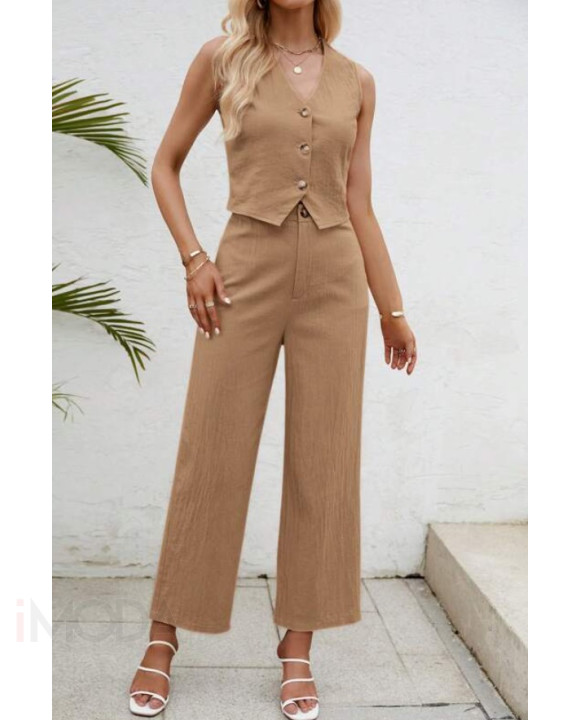 Béžový nohavicový komplet-291440-20