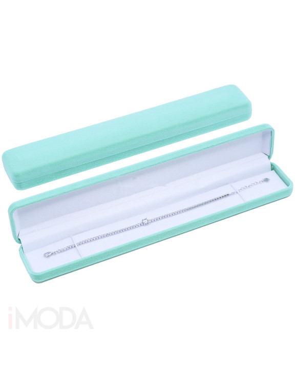 Semišová krabička mint-321129-20