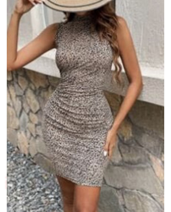 Hnedé šaty s leopardím vzorom-316634-20