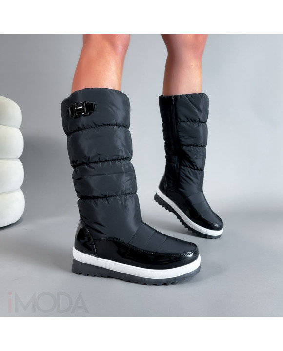 Čierne vysoké čižmy-297004-20