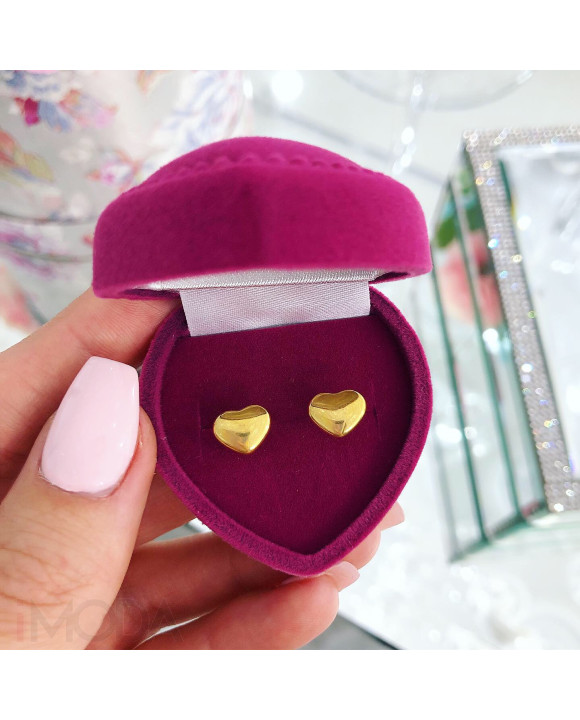 Pozlátené oceľové náušnice-213552-20