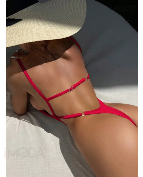 Červené jednodielne plavky-316792-20