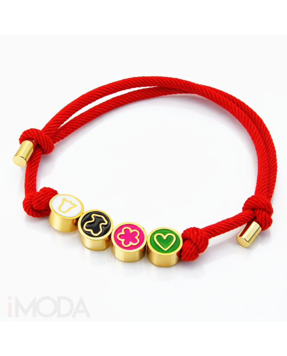 Dámsky oceľový náramok pletený-321999-20