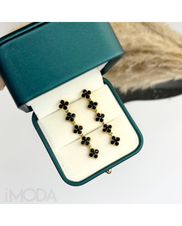 Dámske oceľové náušnice visiace-321555-20