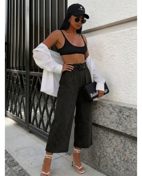 Čierne mušelínové nohavice-326317-20