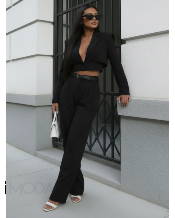 Čierny nohavicový komplet-325760-20