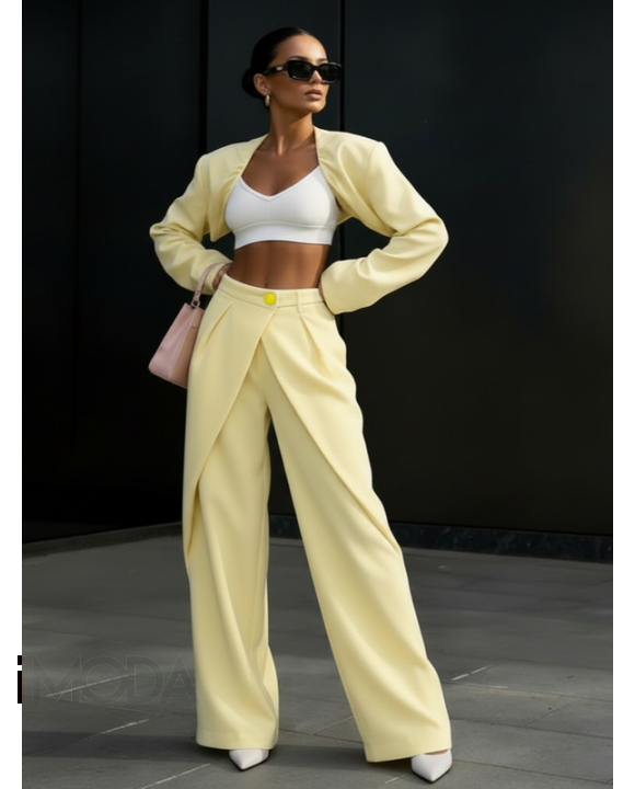 Žlté široké nohavice-325857-20