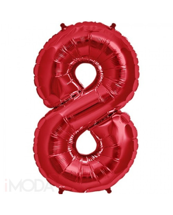 Červený balón 8-157496-20