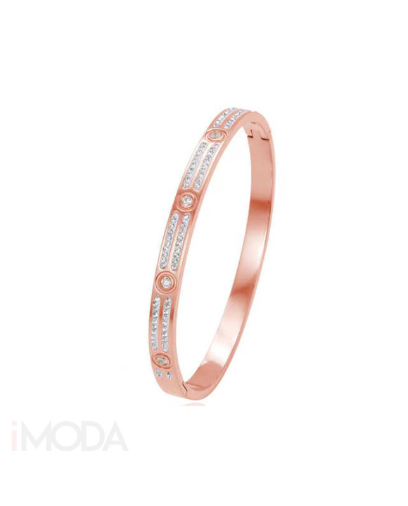 Dámsky oceľový náramok rose-318120-20