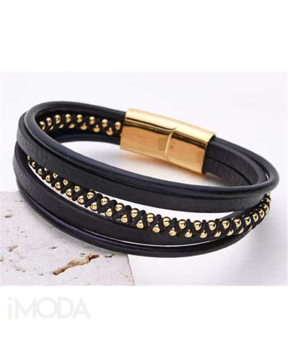 Pánsky kožený náramok-318131-20