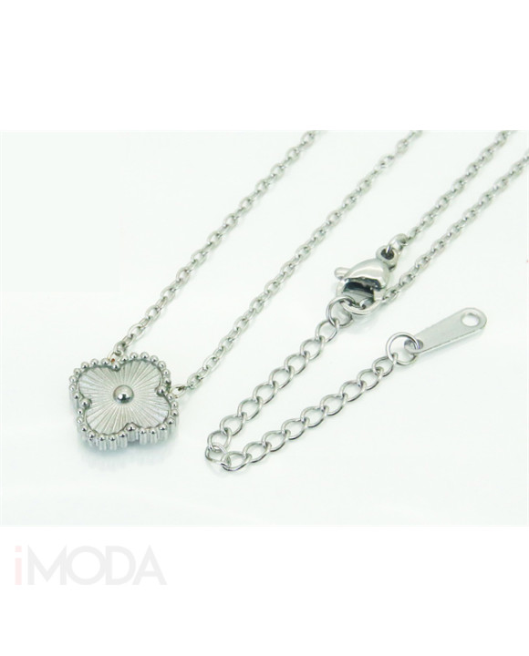 Dámsky oceľový náhrdelník s príveskom-318213-20