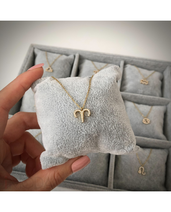 Dámsky oceľový náhrdelník Baran-291046-20