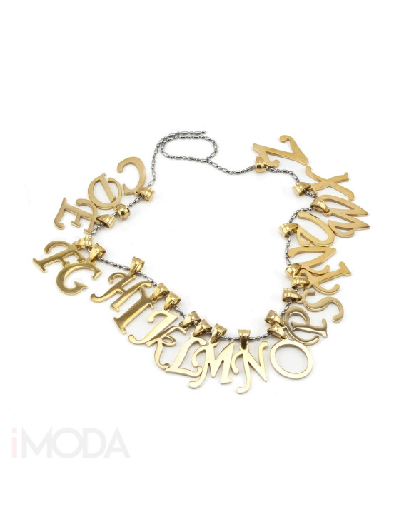 Pozlátený prívesok písmeno