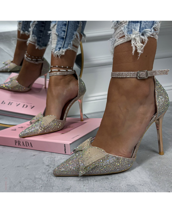 Champagne kamienkové sandálky-318767-20