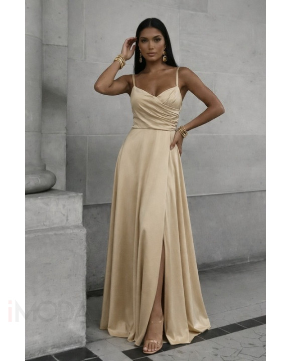 Champagne spoločenské šaty-326598-20