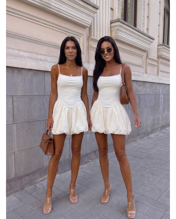 Biele PUFFY šaty-329386-20