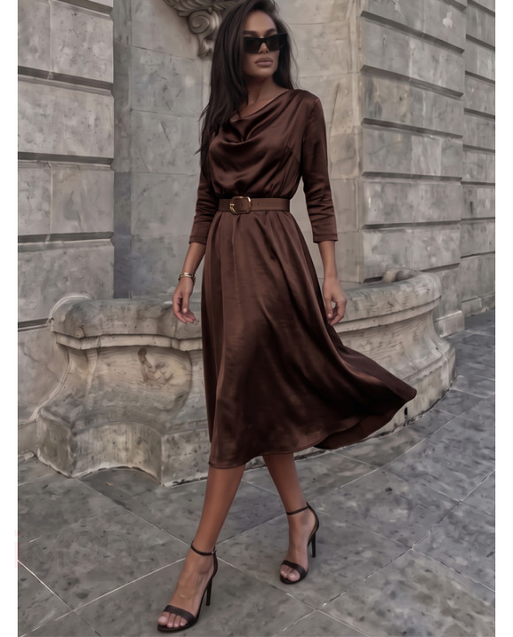 CHOCCO Midi šaty s opaskom-330352-20